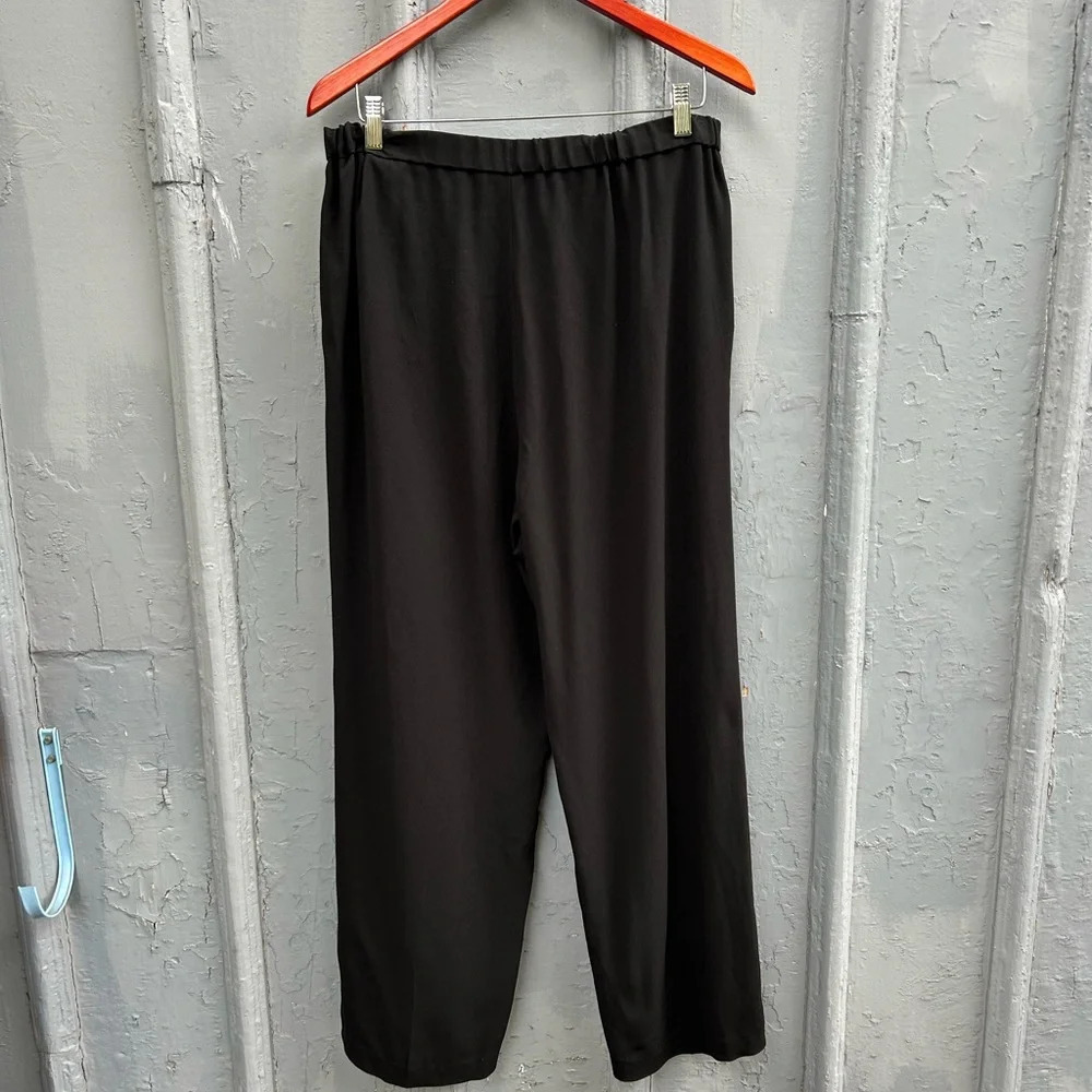 Babaton Black Crepe Serif Pant, size XL - Picture 5 of 12